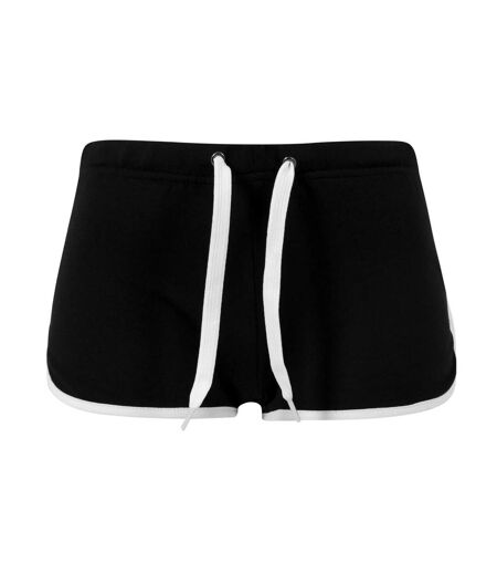 Mini Short Femme Noir Blanc Urban Classics