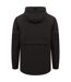 Front Row Unisex Adult Pull Over Half Zip Jacket (Black) - UTPC5480