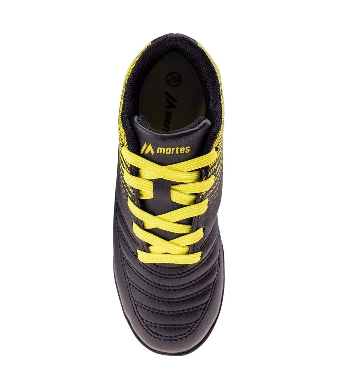 Chaussures De Foot Pour Terrain Ferme Mator Enfant Noir Vert Clair Martes Essential-3