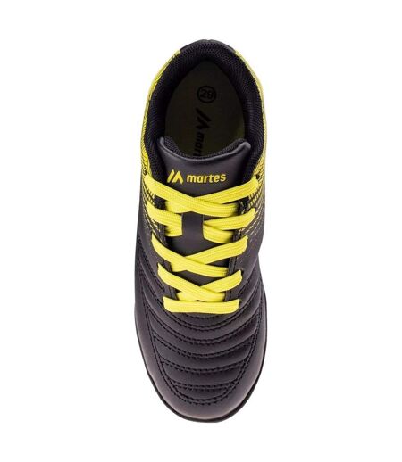 Chaussures De Foot Pour Terrain Ferme Mator Enfant Noir Vert Clair Martes Essential