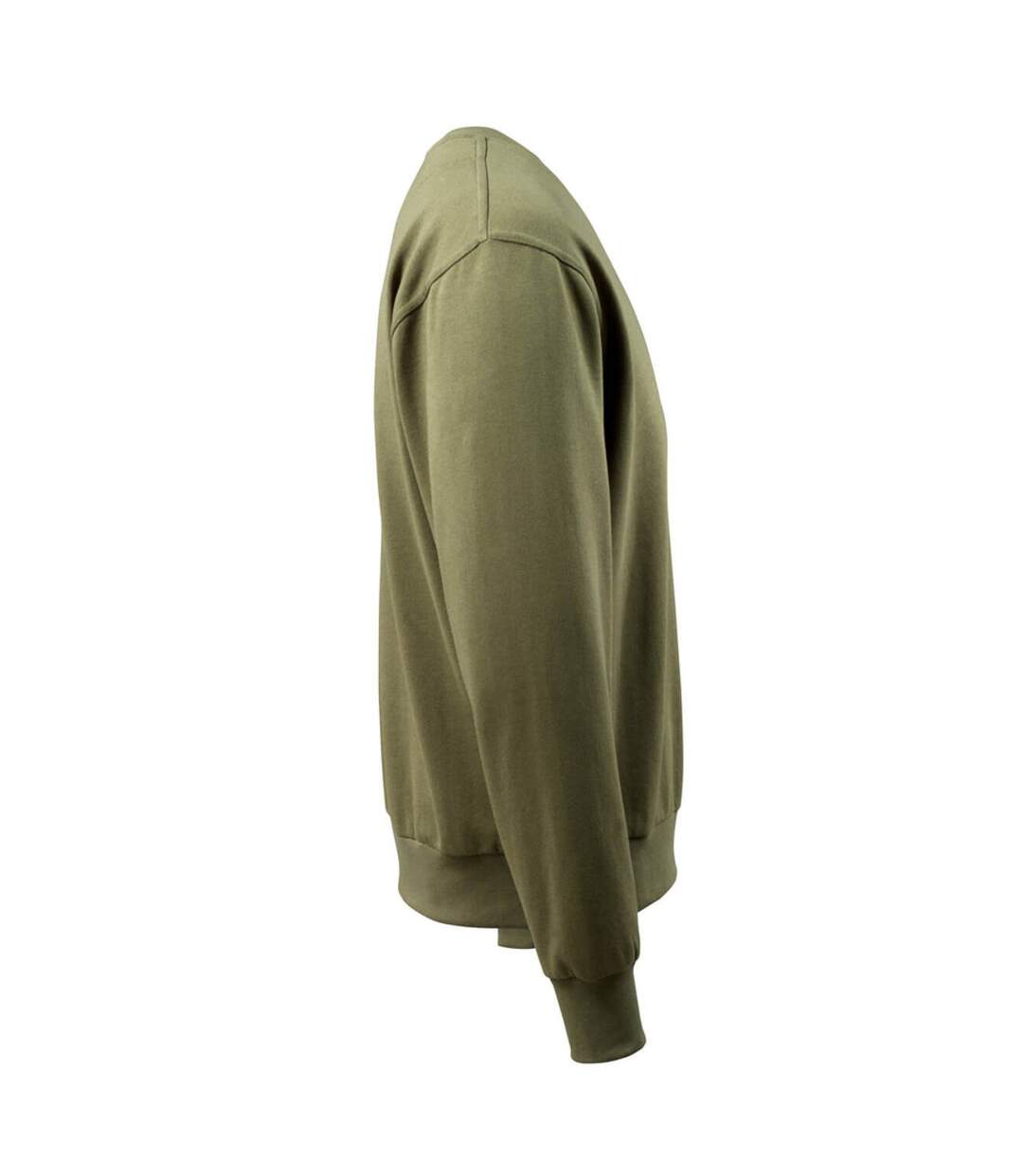 Pull Crossover Carvin Homme Vert Kaki Foncé Mascot-4