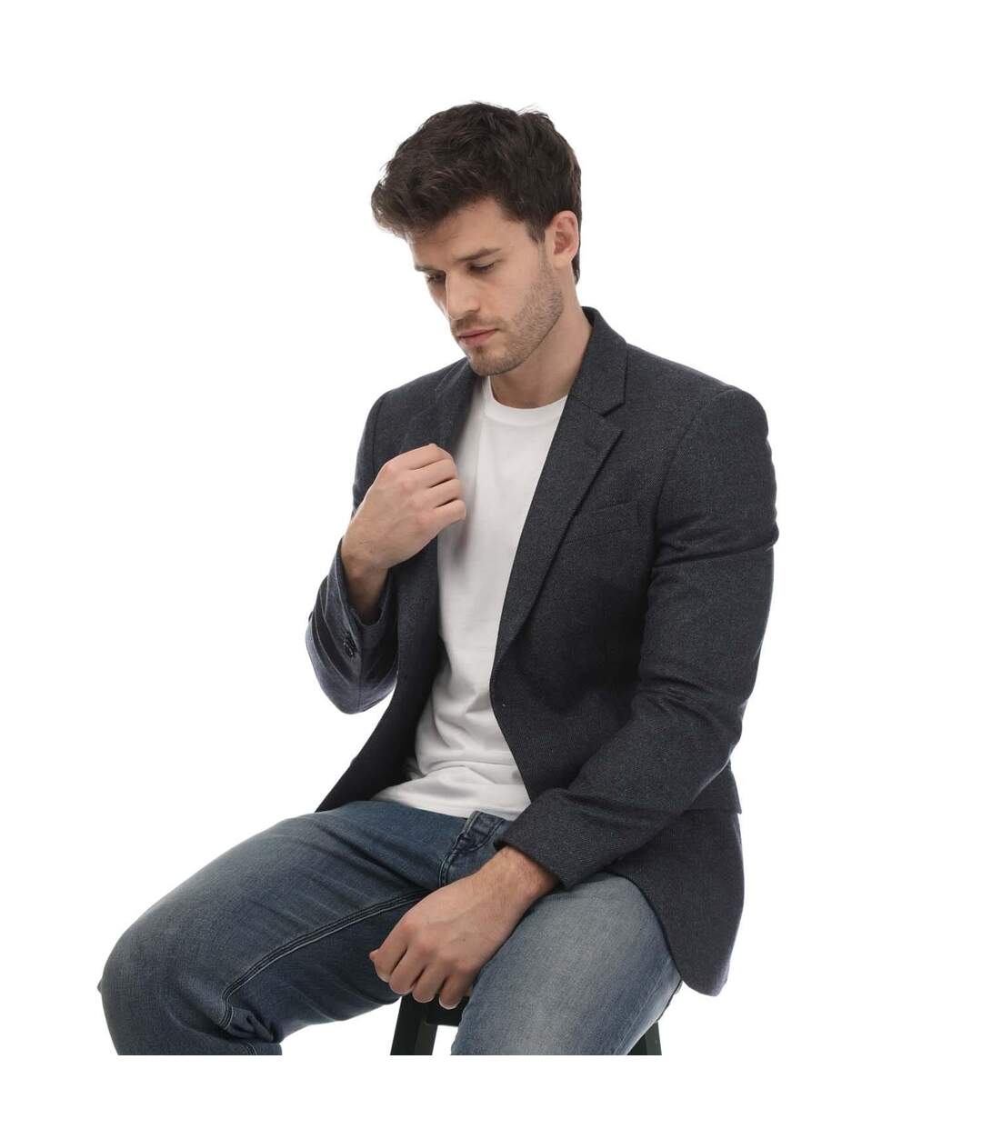 Veste De Costume Arthurj Homme Bleu Marine Ted Baker-1