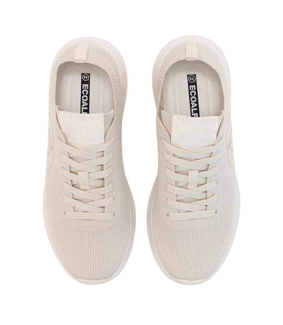 Baskets Conde Femme Blanc Cassé Ecoalf-3