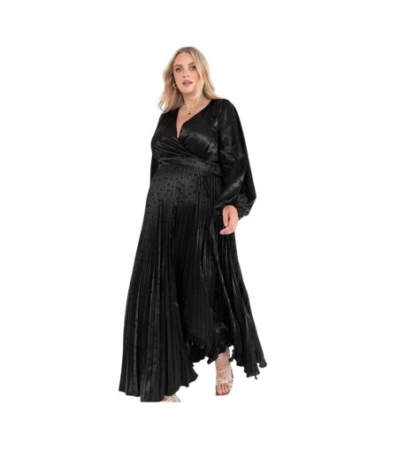 Robe Portefeuille Femme Noir Lovedrobe