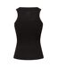 Débardeur Motif/style Tournesol Femme Noir Never Fully Dressed-2