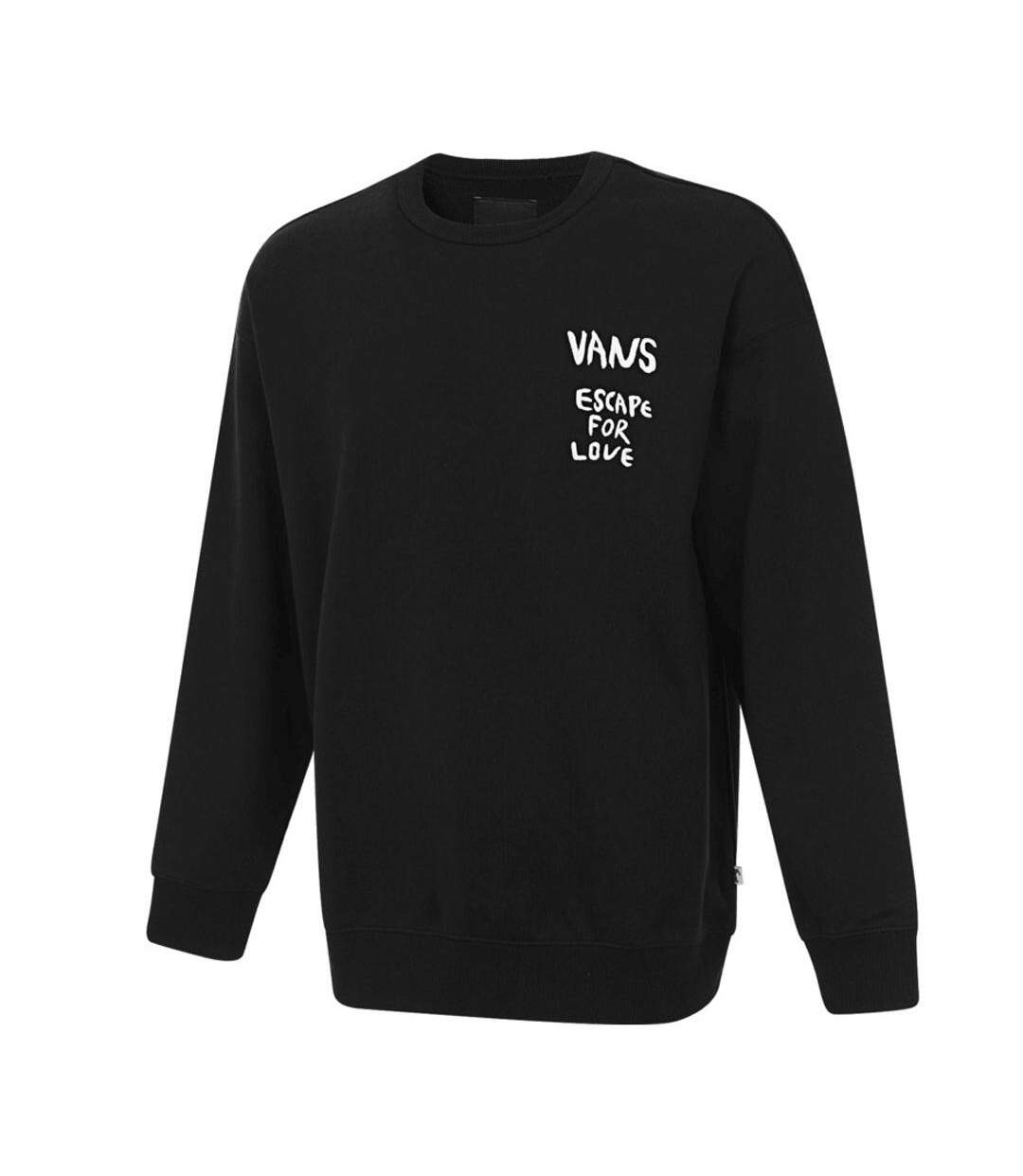 Sweat noir homme vans bolin-1