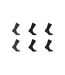 Lot de 6 Paires de Chaussettes de ville homme en bambou FU5511 Fila-1