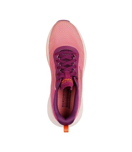 Womens/ladies Max Cushioning Elite 2.0 Alaura Trainers Raspberry Skechers