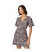 Womens/ladies ditsy print empire seam mini dress multicoloured Dorothy Perkins-1