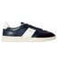 Mens Brandon Leather Trainers Navy Boss-1