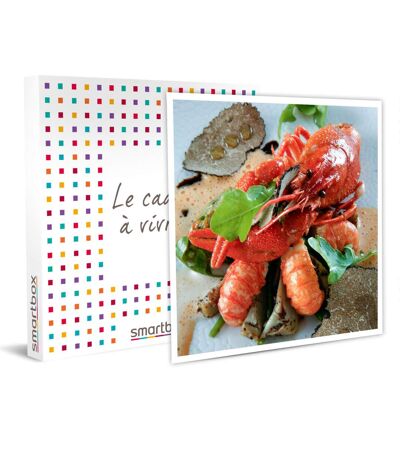 SMARTBOX - Dîner 5 plats avec champagne au Pont de l'Ouysse 1 étoile au Guide MICHELIN 2022 au nord de Cahors - Coffret Cadeau Gastronomie