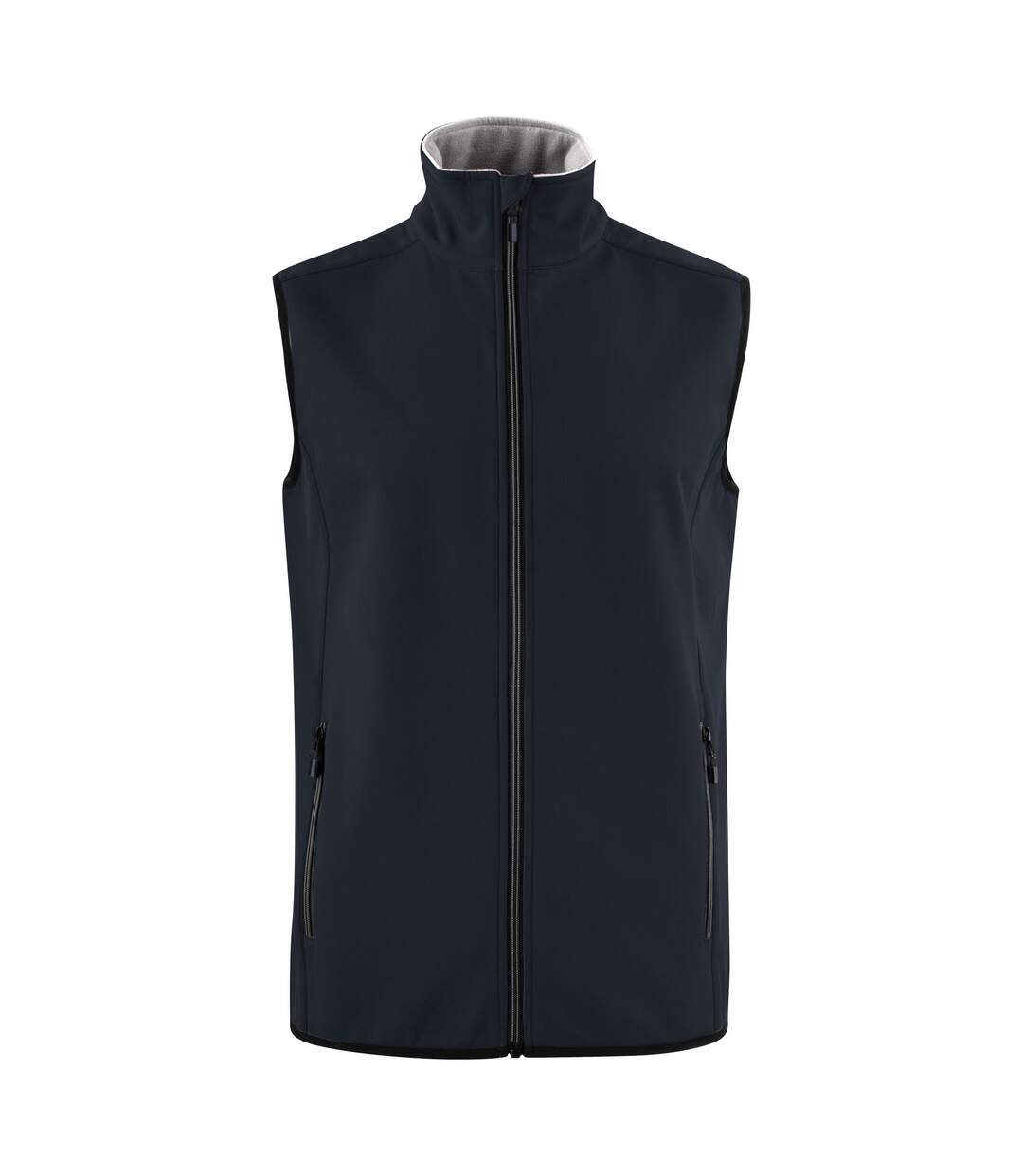 Veste Sans Manches Trial Homme Bleu Marine Foncé Printer-2