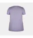 T-shirt Motif/style Uni Femme Lilas Slazenger-2