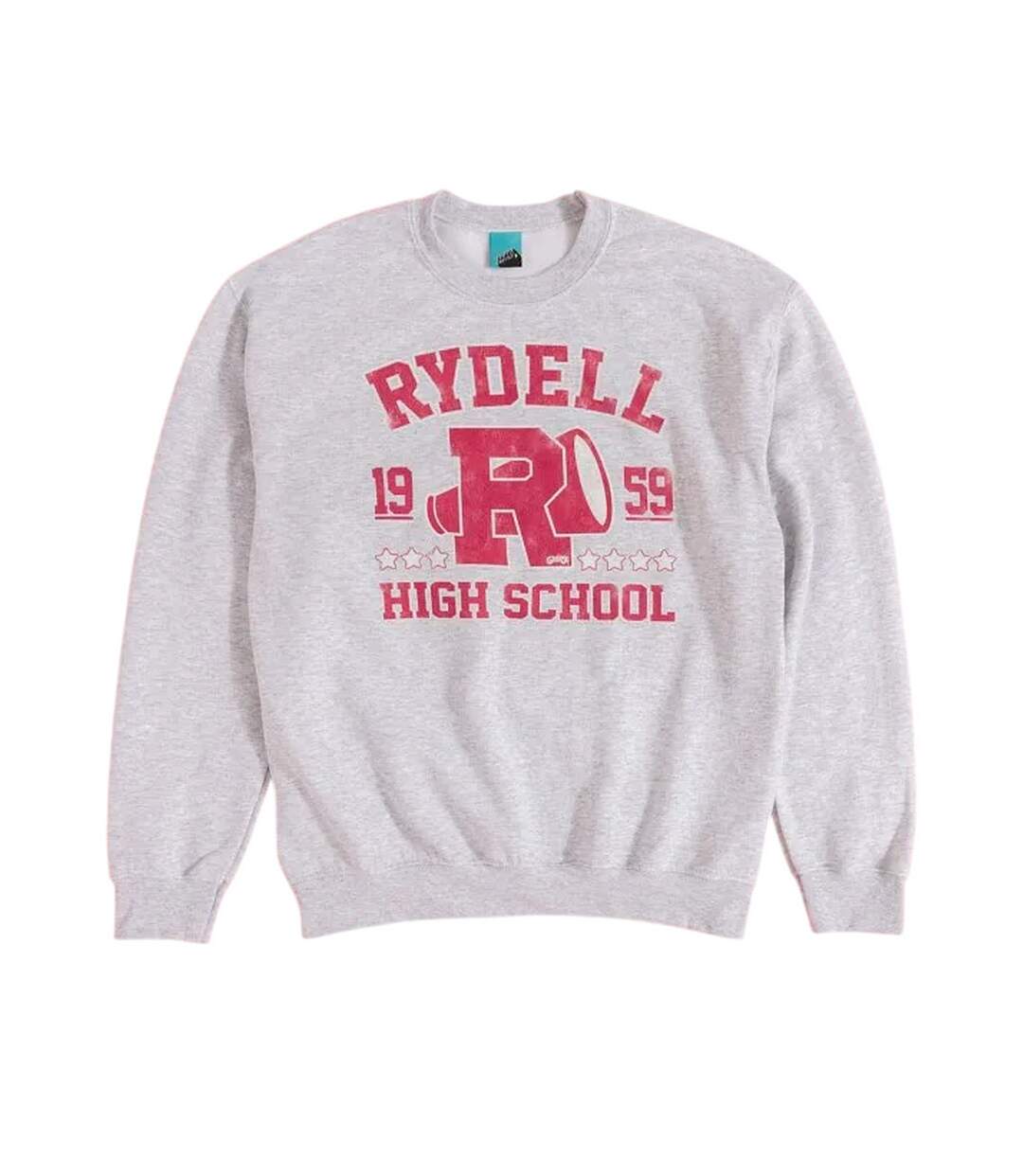 Sweat Rydell High School Adulte Gris Grease-1