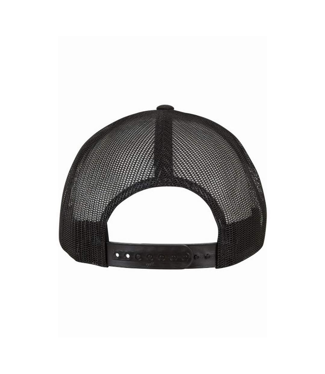 Unisex adult denim trucker cap black raw Flexfit-2