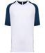 T-shirt de padel - Homme - PA4030 - bleu marine et blanc-2