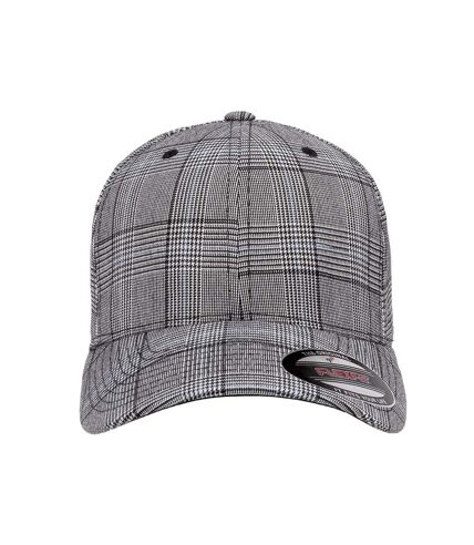 Casquette flexfit noir / blanc Yupoong