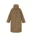 Unisex Adult Leopard Print Waterproof Reversible Changing Robe Multicoloured Regatta-3