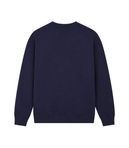 Mens Embroidered Logo Sweatshirt Navy Blue Lyle & Scott