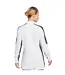 Womens/ladies Performance Zip Neck Training Sweatshirt White Black Nike-2