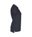 T-shirt Pique Lady Femme Bleu Marine Cottover-4