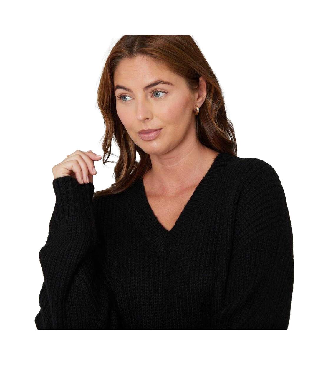 Sweat Manches Longues Femme Noir Be You-4