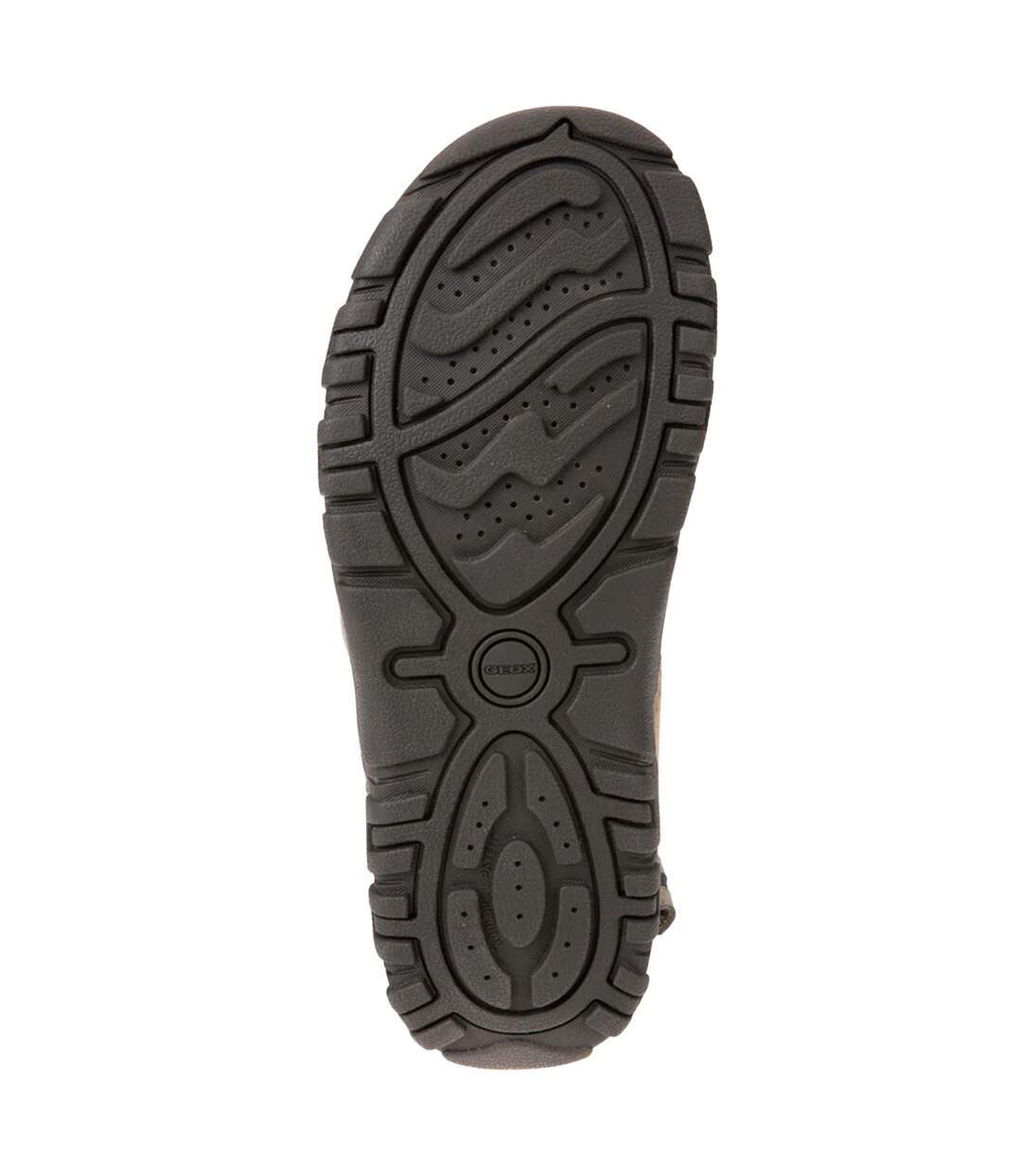 Mens Strada Faux Nubuck Sandals Sand Navy Geox-3