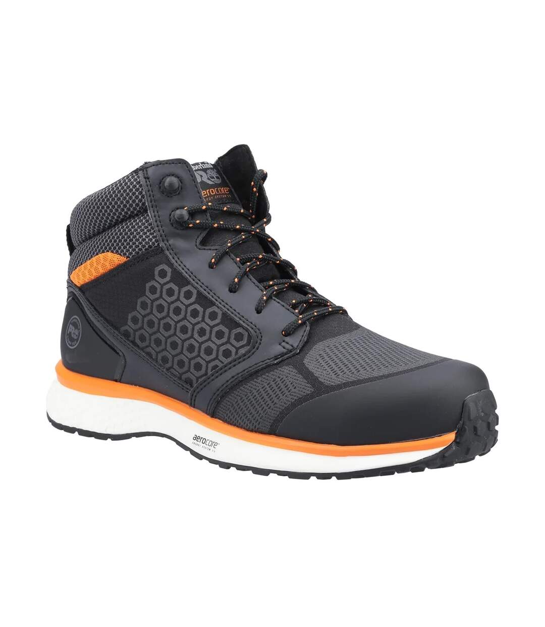 Bottines De Sécurité Reaxion Mid Homme Noir Orange Timberland Pro-4