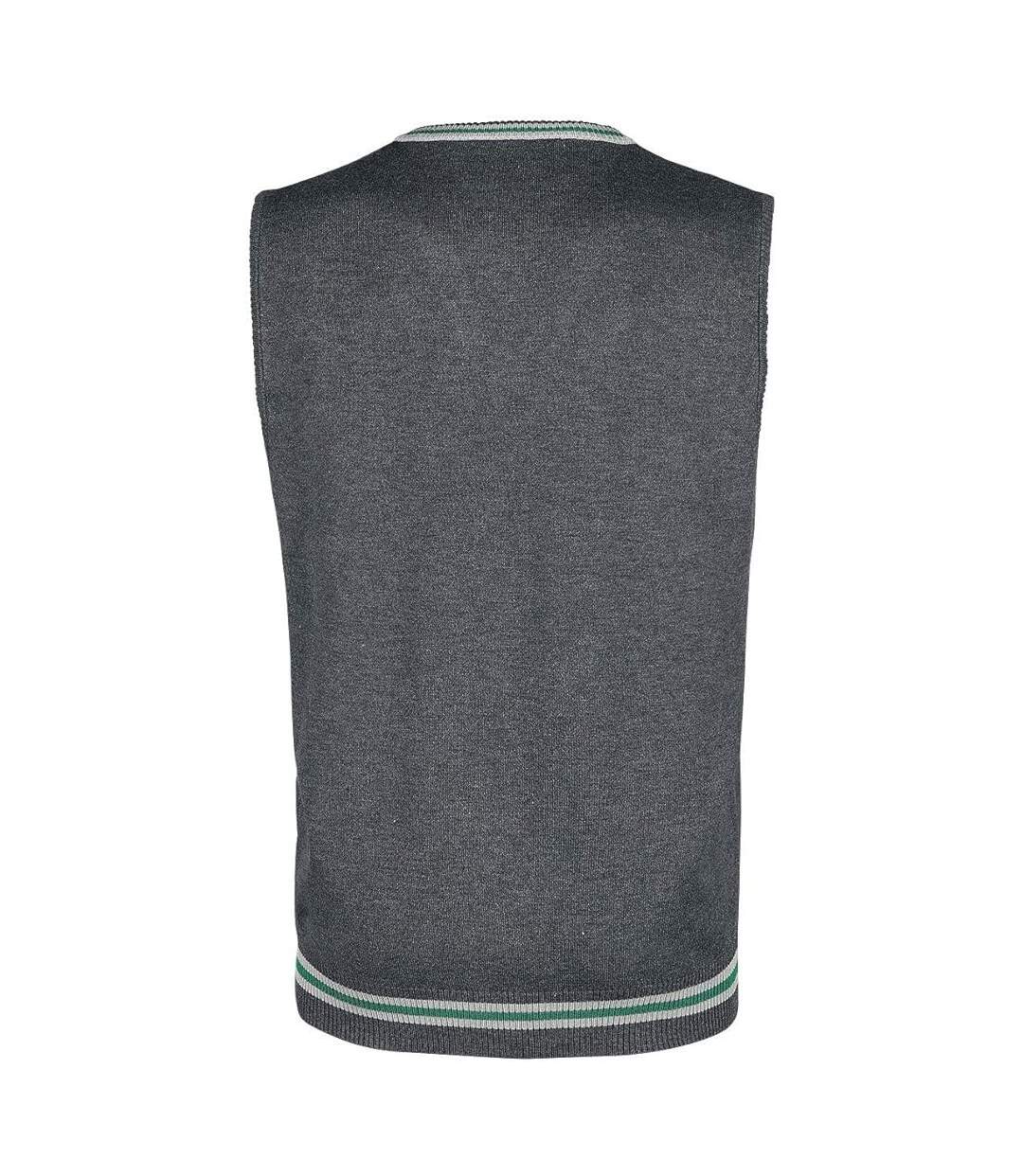 Sweat Sans Manches Slytherin Homme Noir Harry Potter-3
