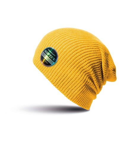 Result Winter Essentials Core Softex Beanie Hat (Golden Yellow) - UTRW5165