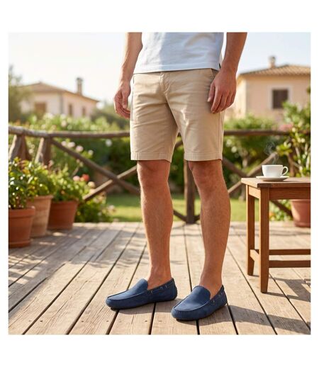 OZABI Mocassins Homme Été Bateau Nubuck Souple
