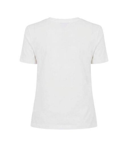 T-shirt Motif/style Texte Femme Écru Tommy Hilfiger