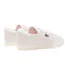 Womens/ladies L003 Neo Suede Chunky Sole Trainers Off White Lacoste-2