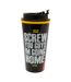 South Park Screw You Guys, I´m Going Home Travel Thermal Flask (Black/Yellow) (One Size) - UTTA10732