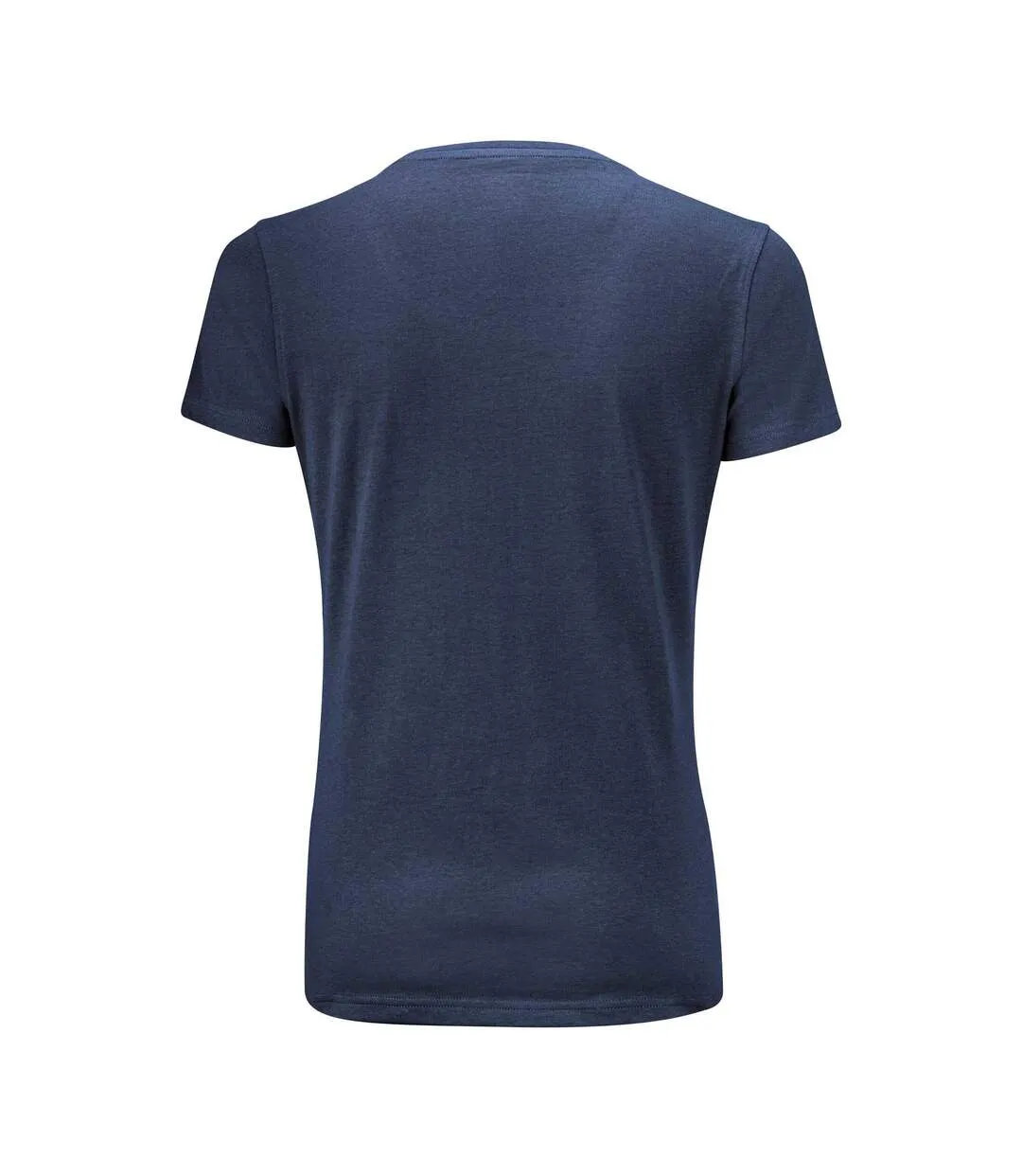 Womens/ladies Walcott T-shirt Navy James Harvest-2