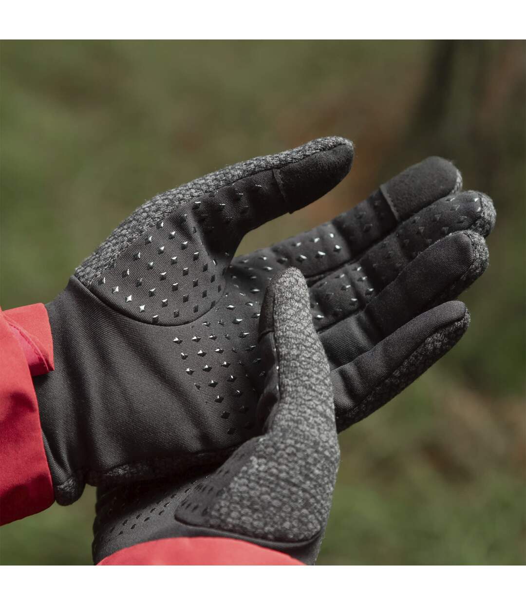 Trekmates - Gants Femme Outdoor en Polaire avec Grip Silicone et Tactile-3