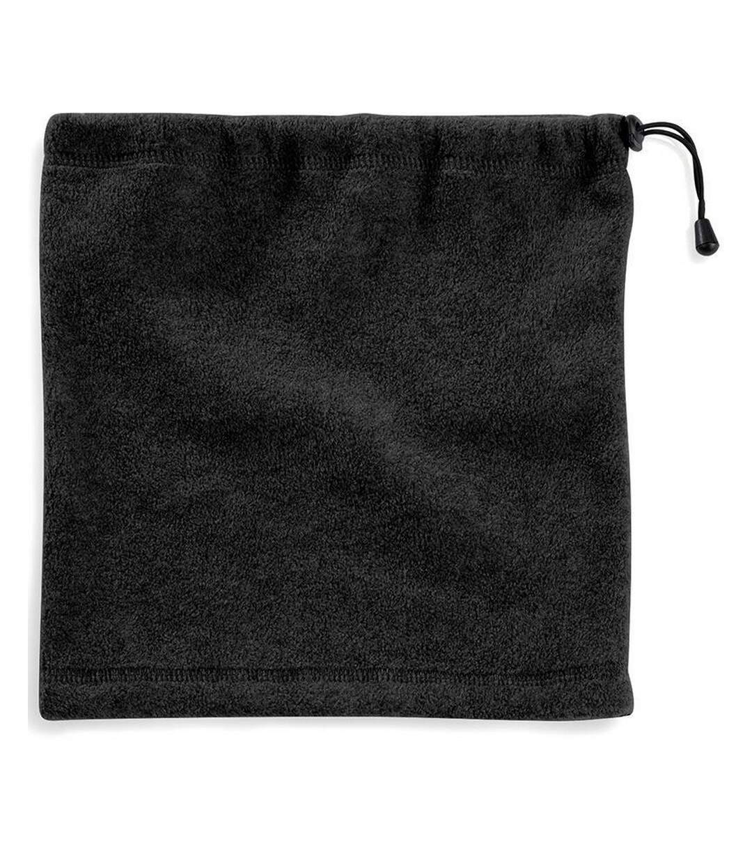 Bonnet Snood Adulte Unisexe Noir Beechfield-2