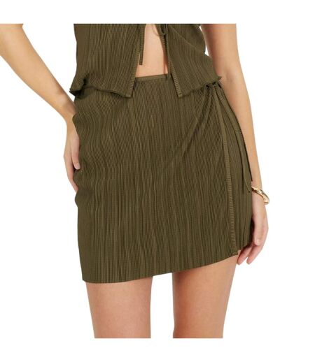 Mini Jupe Femme Vert Kaki Brave Soul