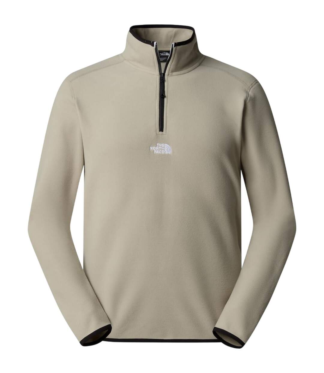 Sweat Manches Longues Motif/style Logo Brodé Homme Beige The North Face-2