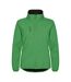 Womens/ladies Classic Soft Shell Jacket Apple Green Clique-1