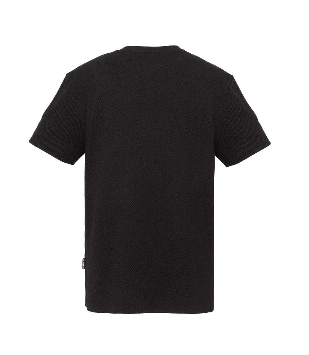 T-Shirt noir homme schott tsclay-2