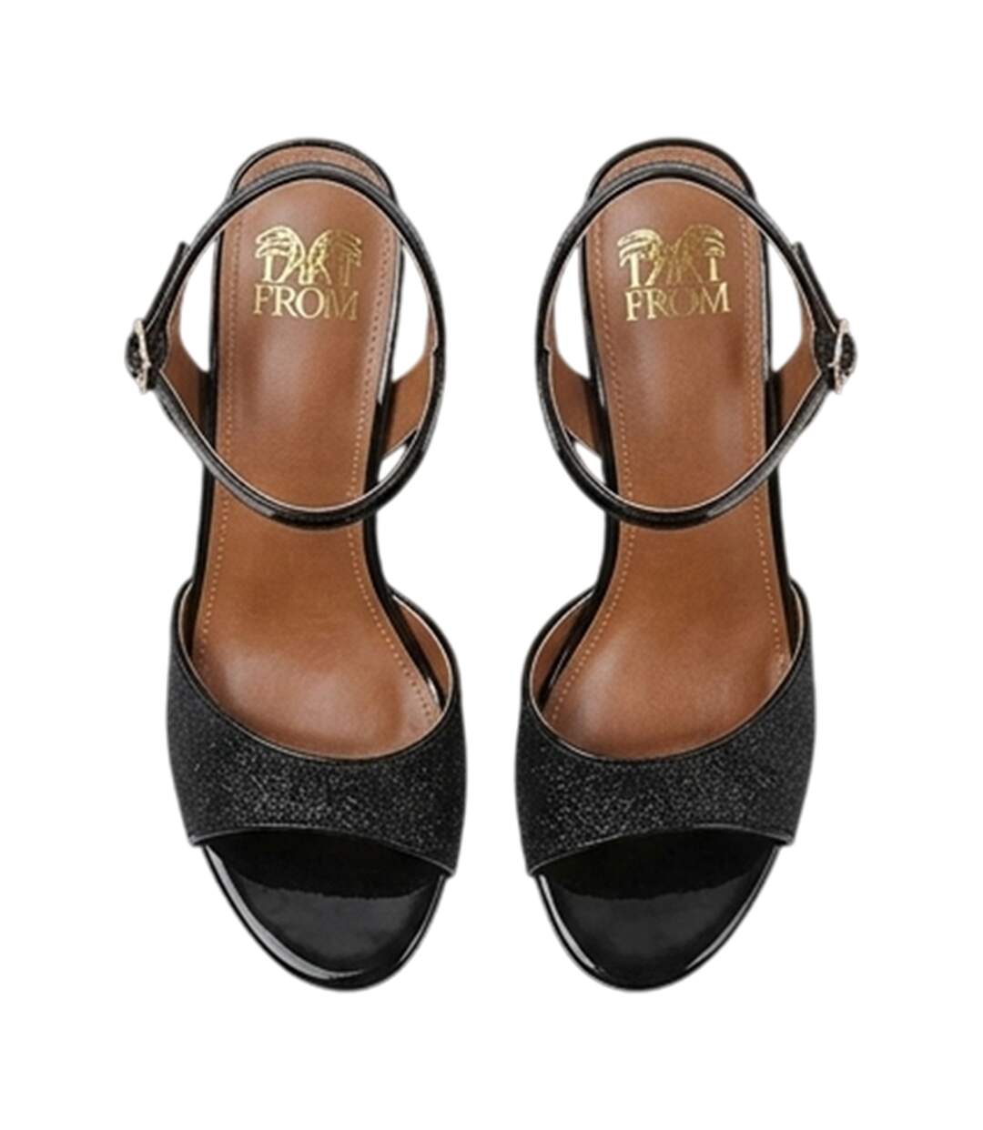 Sandales Femme Noir Where´s That From-4