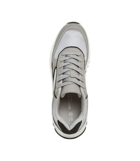 Baskets Homme Gris Clair Brave Soul