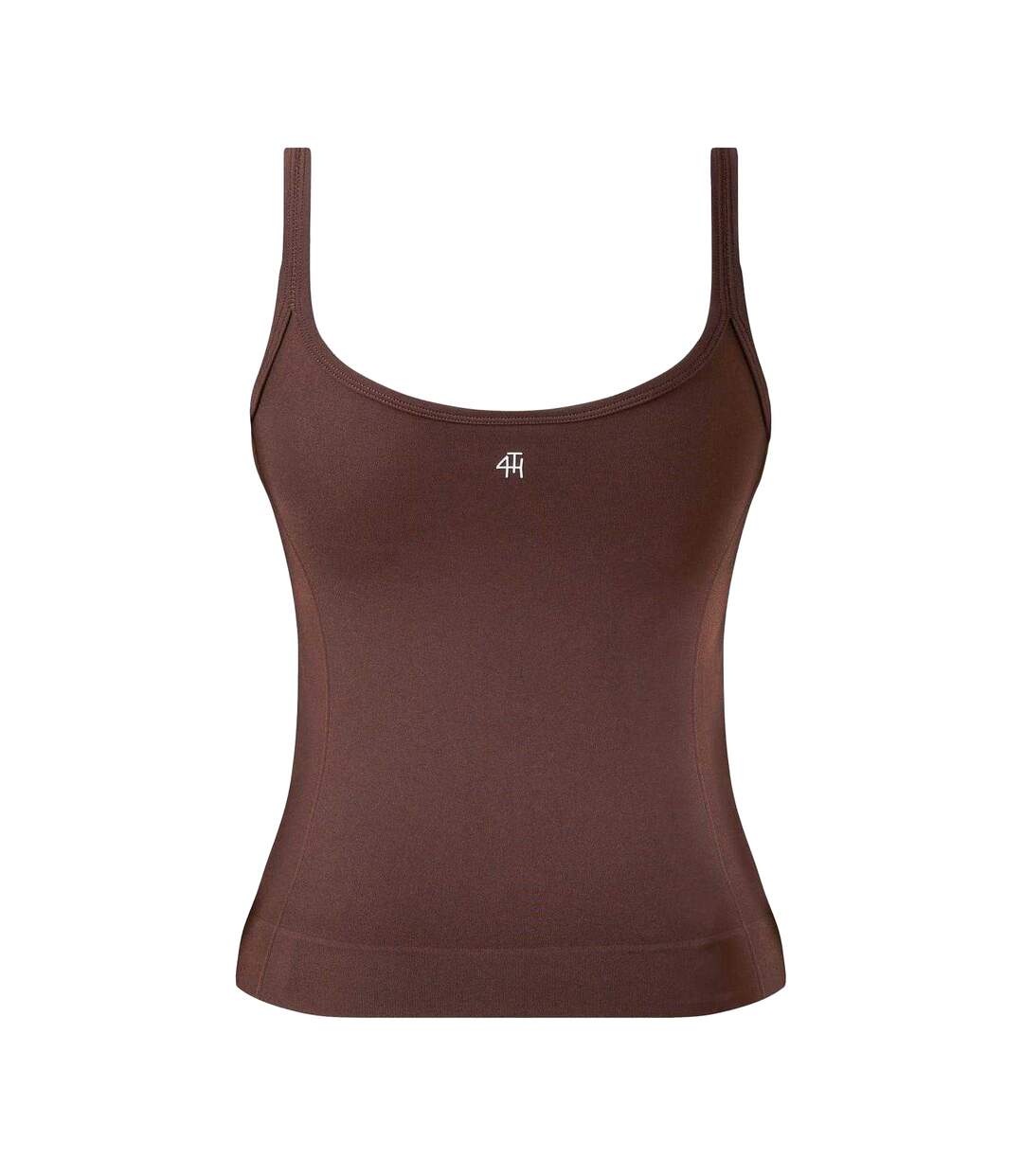 Womens/ladies Vest Top Chocolate 4th & Reckless-2