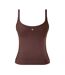 Womens/ladies Vest Top Chocolate 4th & Reckless-2