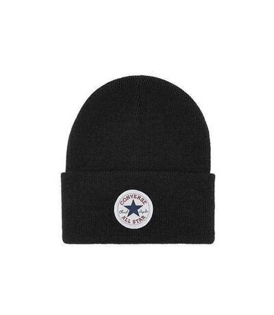 Converse Unisex Adult Chuck Embroidered Patch Beanie (Black)