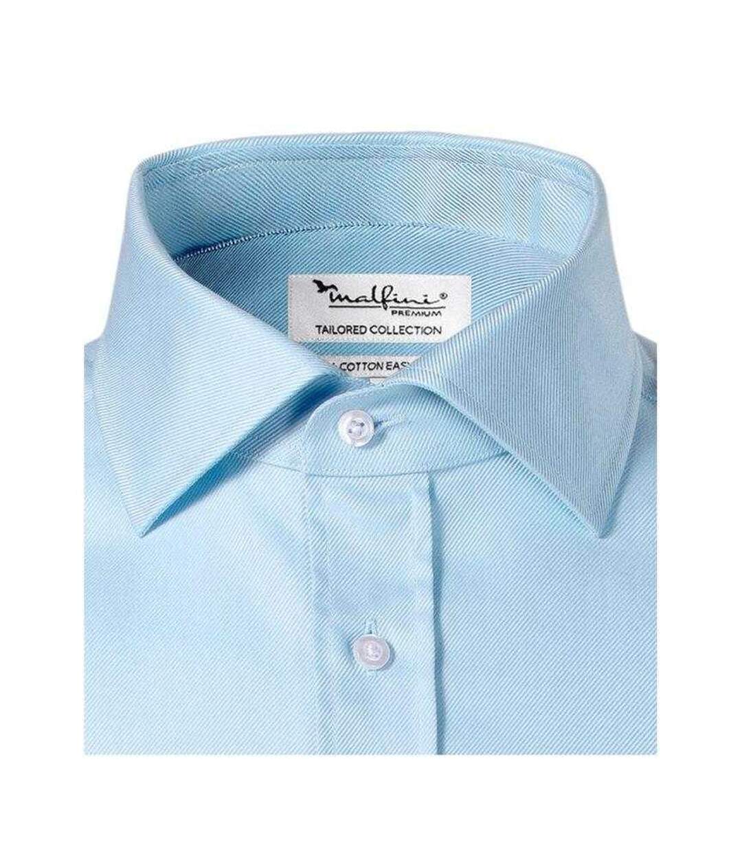 Mens Journey Shirt Blue Malfini-4
