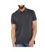 Polo gris foncé homme tommy hilfiger slim essential - l-1