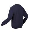 Regatta Mens Kaelen Jersey Knitted Sweater (Navy)