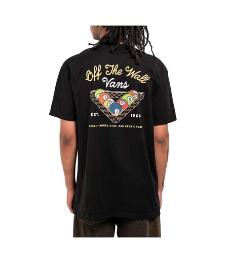 T-Shirt noir homme vans snooker